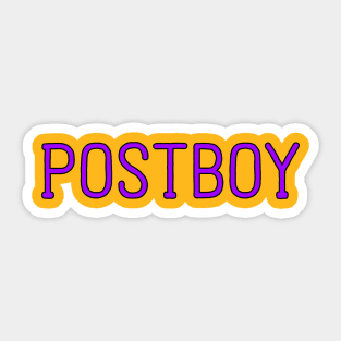 Postboy Sticker